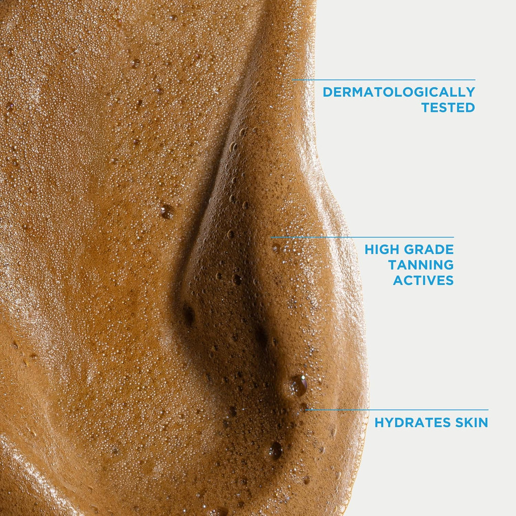 Self Tanning Foam + Application Mitt | Includes Lightweight Sunless Foam + Reusable Mitt for a Flawless Finish