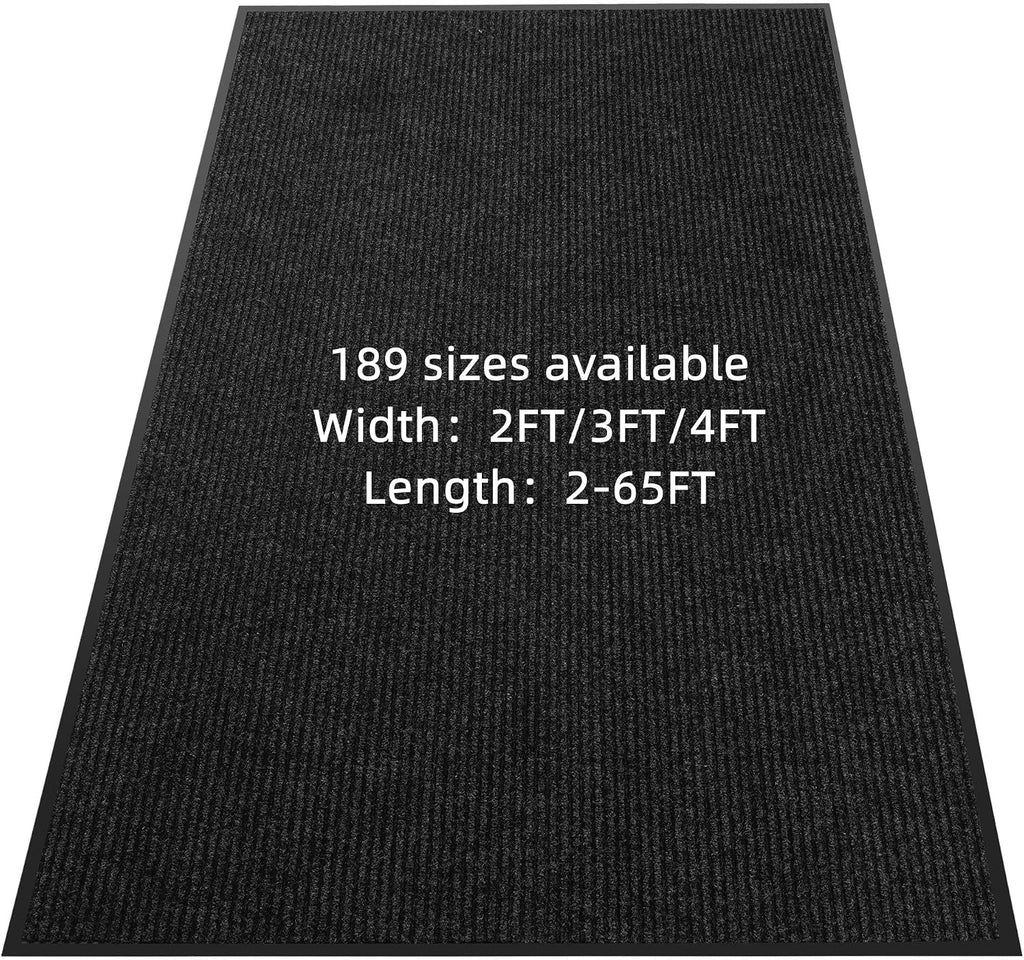 Front Door Mat 3′ x 5′, Heavy Duty Commercial Doormat for Entrance
