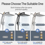2-Pack Gray Shower Head Filter Replacement for L400099