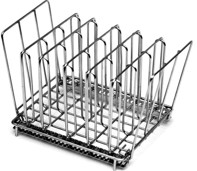 Sous Vide Rack - Model L10P Professional, Stainless Steel, 7.8Lx6.4Wx6.6H Inch. Fits in the LIPAVI C10 container.