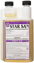 Star San Acid Sanitizer for Surface Sanitation, 32oz