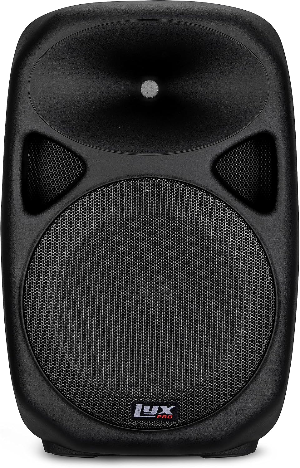 15 Inch PA Active Speaker System Compact and Portable with Equalizer, Bluetooth, MP3, USB, SD Card Slot, XLR, 1/4”