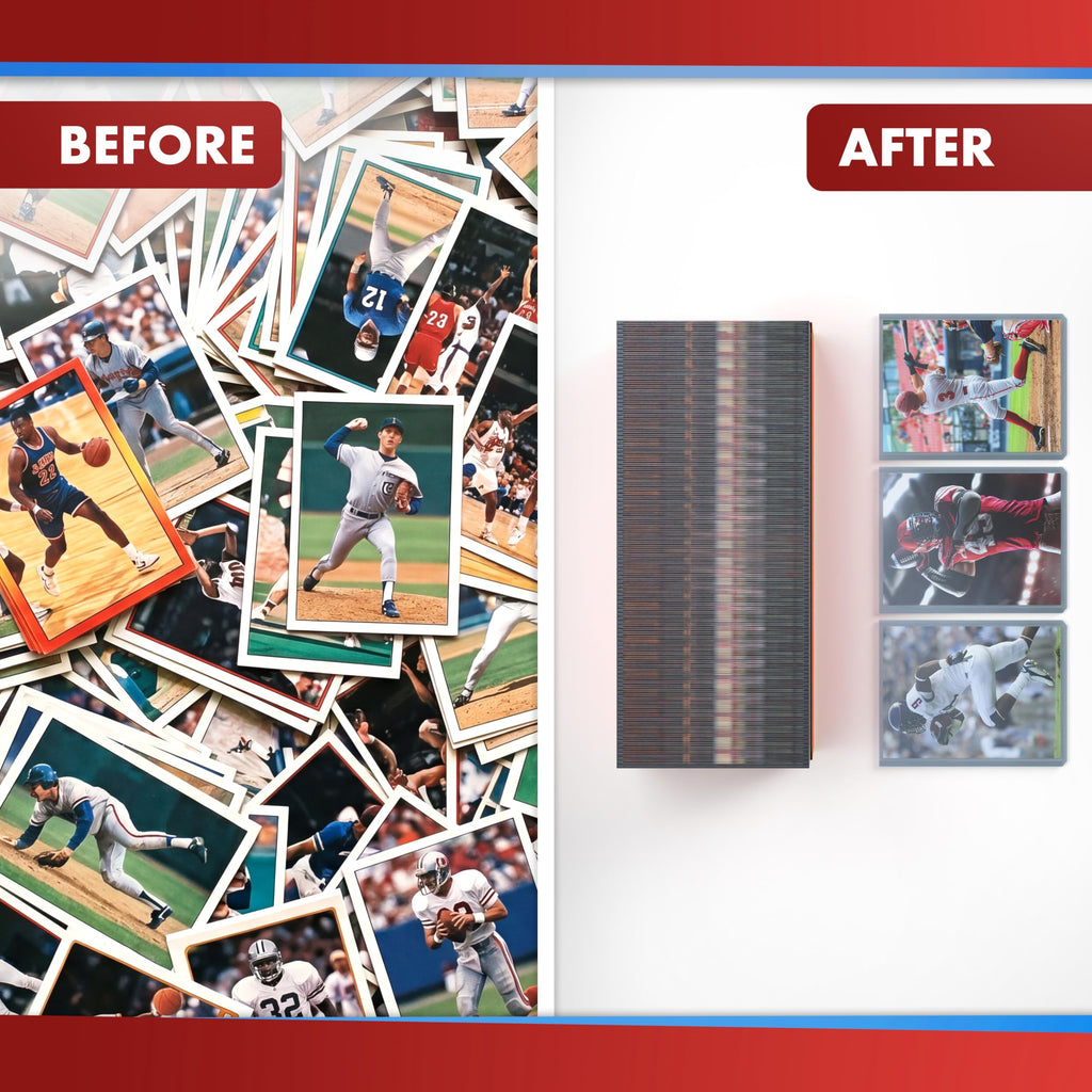 35pt Top Loaders for Cards - 500 Count with Penny Sleeves