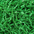 1/2 LB Crinkle Cut Paper Shred Filler 8 oz Green Shredded Paper