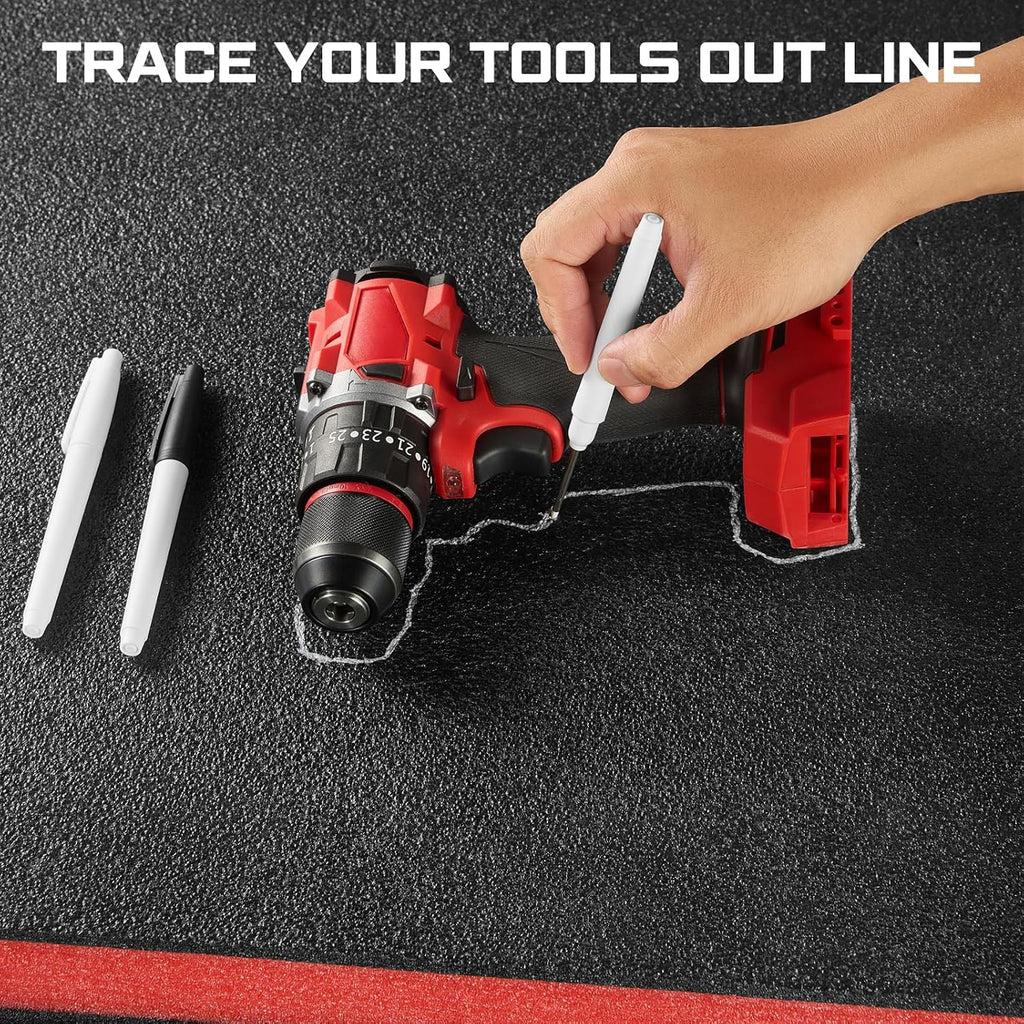 Tool Box Foam Cutting Kit for Kaizen Foam & Shadow Foam – Utility Knife Set for Custom Tool Box Foam Inserts