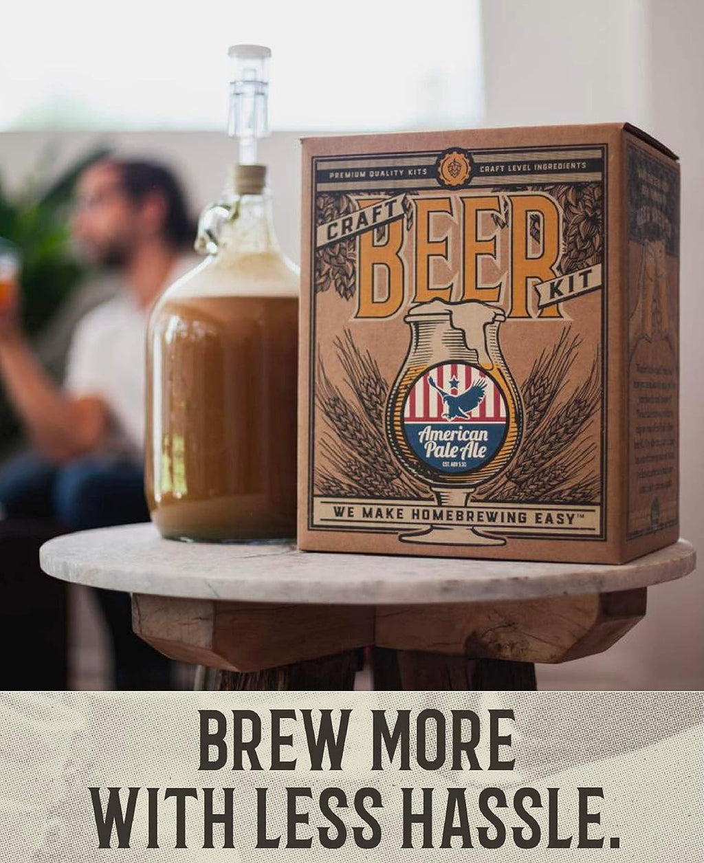 Dry Malt Extract for Brew Kit - All Purpose Base Extract - 1 Pound Bavarian Wheat - For Any Beer Style - Effective