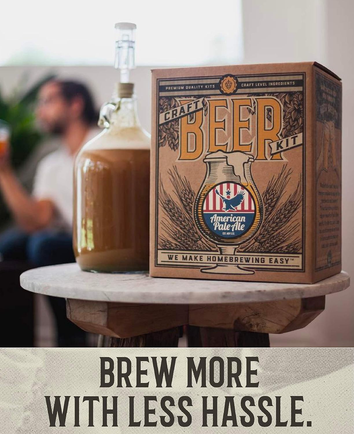 Dry Malt Extract for Brew Kit - All Purpose Base Extract - 1 Pound Bavarian Wheat - For Any Beer Style - Effective