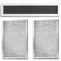 3PCS Microwave Grease and Charcoal Filter Compatible with GE Microwave PVM9005SJ1SS PVM9005SJ2SS PVM9005SJ3SS PVM9005SJ4SS PVM9005SJ5SS