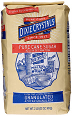 Dixie Crystals Extra Fine Granulated Sugar, 2 lb