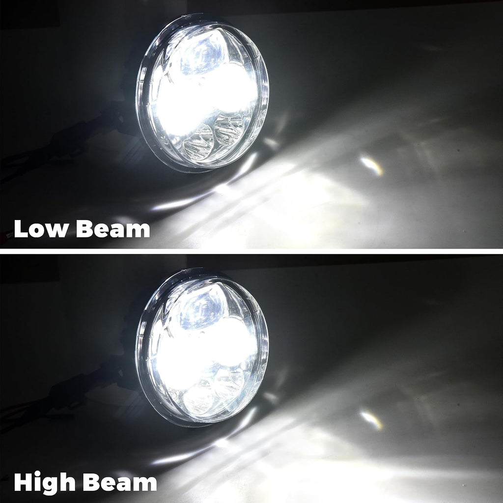 SAUTVS LED Headlights for Kawasaki Teryx Teryx4 Brute Force 750 Mule 4010