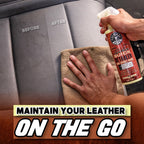 Leather Quick Detailer, Cleaner & Conditioner Spray, 32 oz