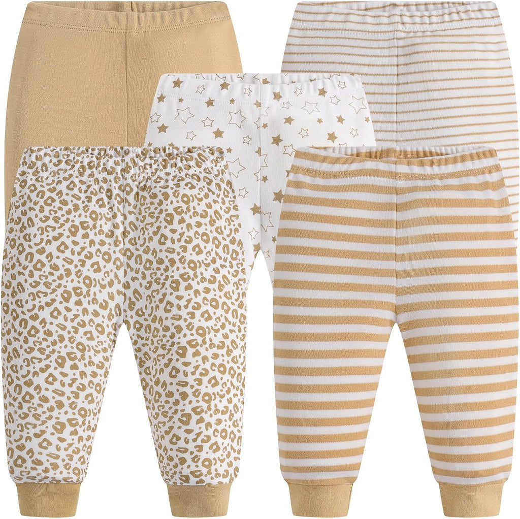 Baby Newborn Layette 10-Piece Clothing Sets Soft Cotton Bodysuits Pants Sets for Baby Boys Girls Toddler Unisex