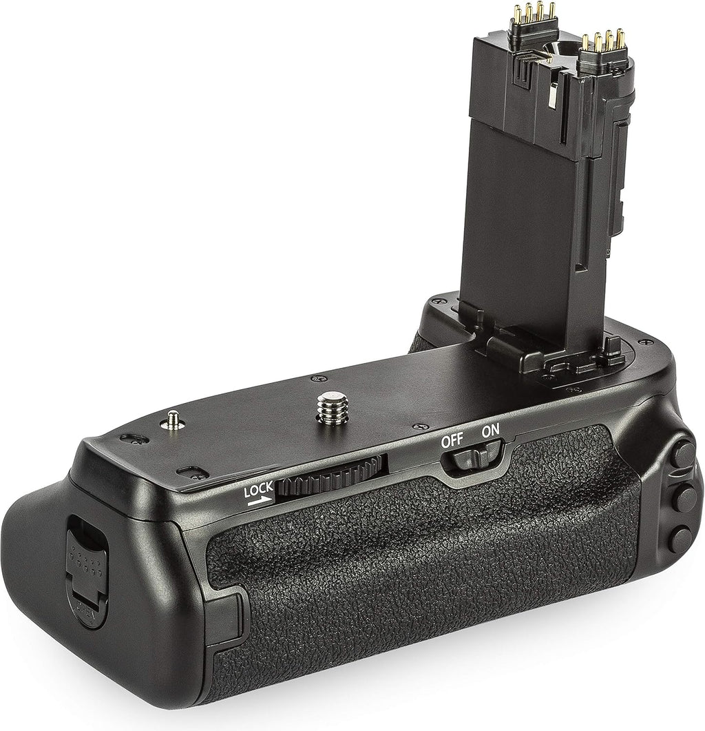 Battery Grip Replacement for BG-E21 for Canon EOS 6D Mark II DSLR Camera with Deluxe Accessory Bundle – Includes: 4X