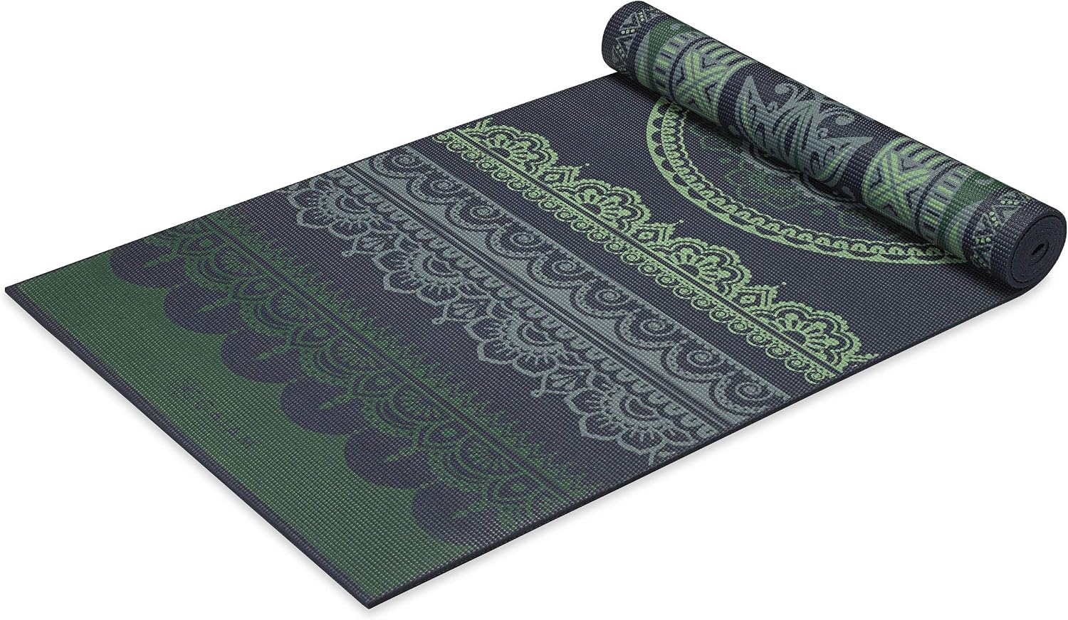 Yoga Mat - Premium Print Reversible Extra Thick Non Slip Exercise & Fitness Mat for All Types of Yoga, Pilates &