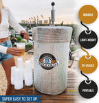 Portable Keg Cooler - Foldable, Reusable, Lightweight, Insulated, and Easy Setup