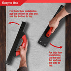 Tapping Block for Vinyl Plank Flooring, 9" Large Soft-grip Handle