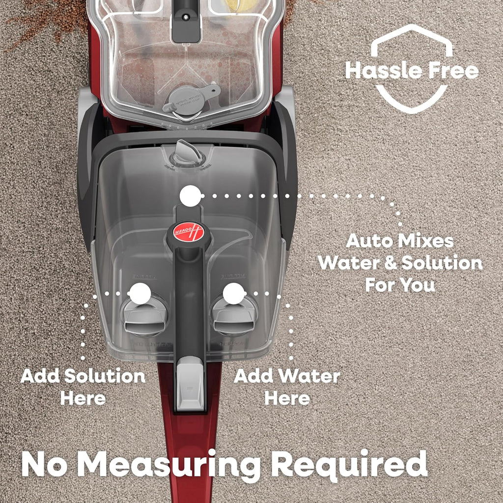 PowerScrub Deluxe Carpet Cleaner Machine, Pet & Upholstery Tools | Deep Cleaning Carpet Shampooer Machine, SpinScrub