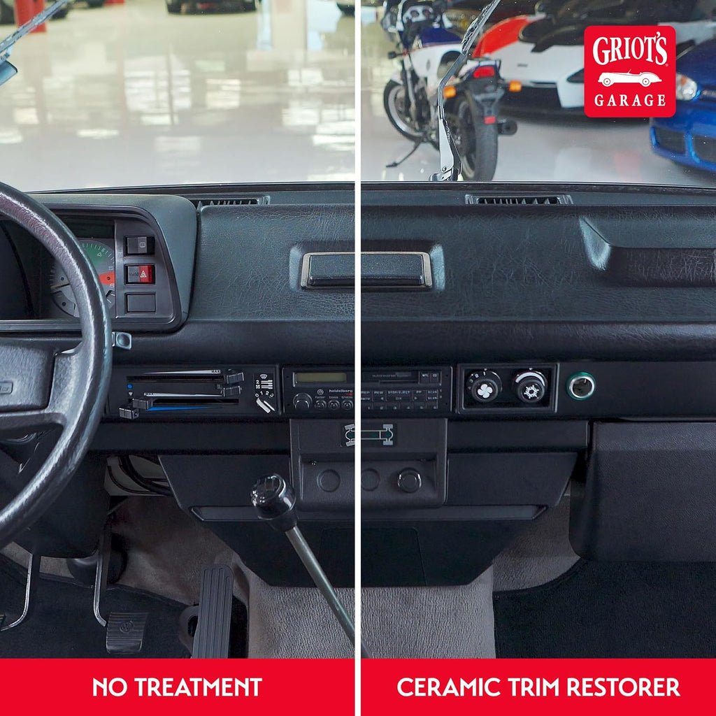 Ceramic Trim Restorer for Car Detailing, Ceramic-Infused Coating for Exterior and Interior Plastics, Vinyl, and More