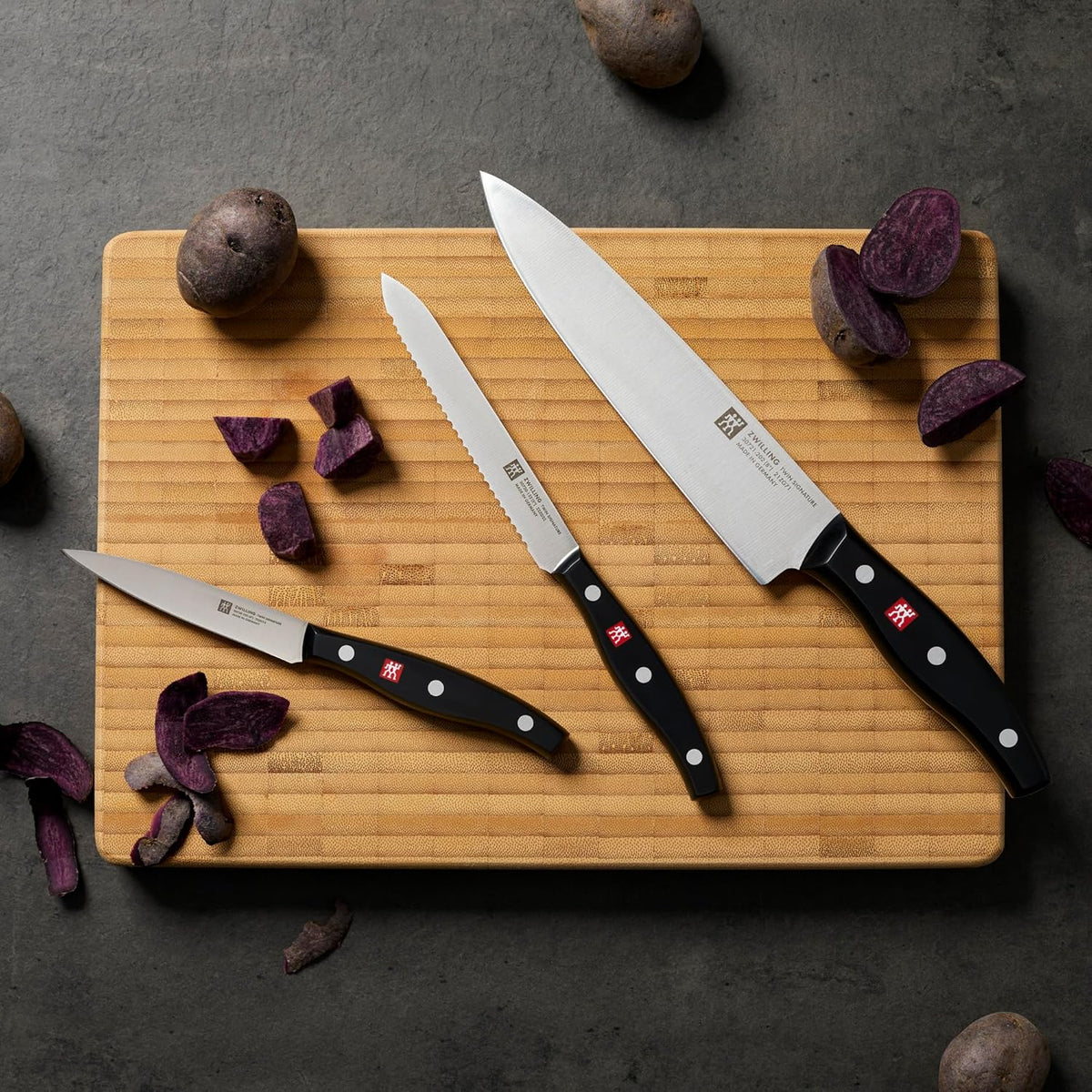 Twin Signature 3 pc Kitchen Knife Set Made in Germany