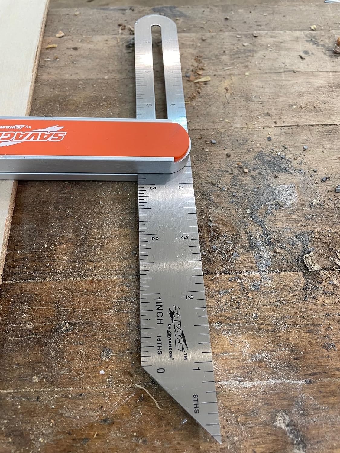 Swanson 9” Sliding T-Bevel Angle Layout Gauge Tool, Stainless Steel Blade | Premium 9-inch sliding bevel gauge