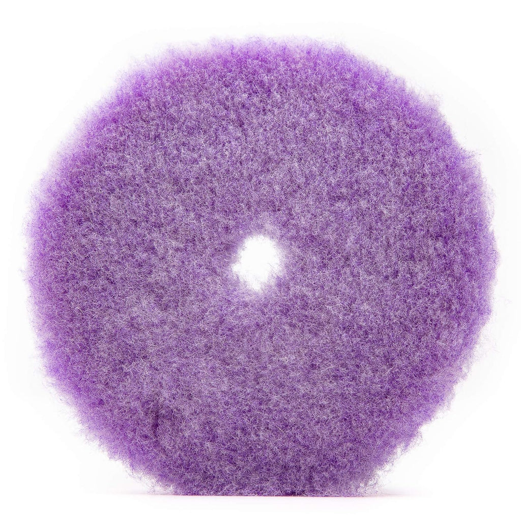 Purple Foamed Wool 5.25" (1-Pack) Combination Wool and Foam pad. Perfect for Compounding or Polishing. Fits 5"