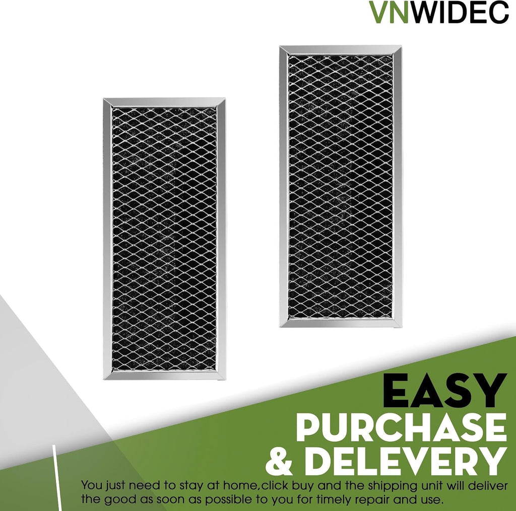 2-Pack Microwave Filter for GE PVM9179EK3ES PVM9179EK4ES PVM9179FL2DS