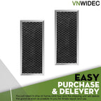 2-Pack Microwave Filter for GE PVM9179DK1BB PVM9179DK1WW PVM9179DK2BB