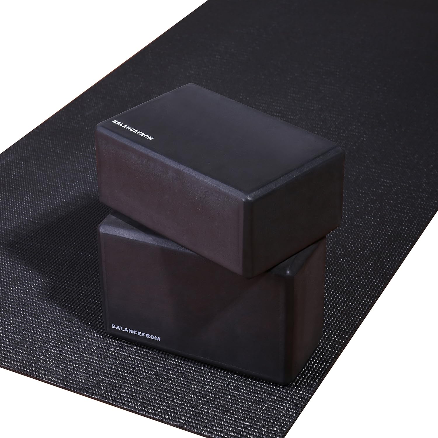 Set of 2 High Density Premium - EVA Yoga Blocks, 9"x6"x4" Each