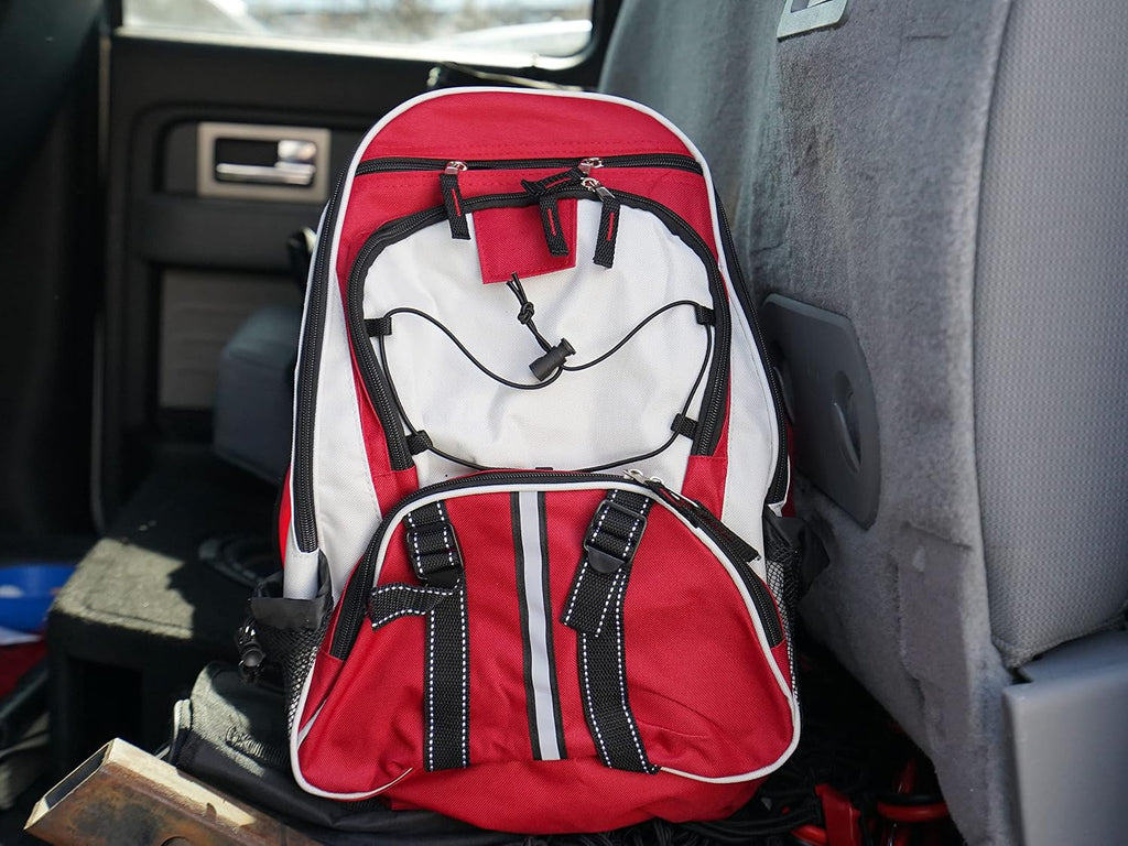 Blue Seventy-Two - Pro Series - Red Deluxe 72 Hour Emergency Backpack Survival Kit for 1 Person | Survival Kits for