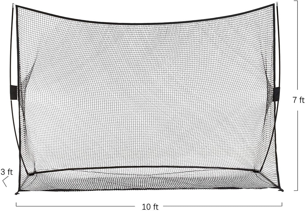 Portable Golf Net, Practice Hitting Net for Indoor/Outdoor, Quick Setup, Black