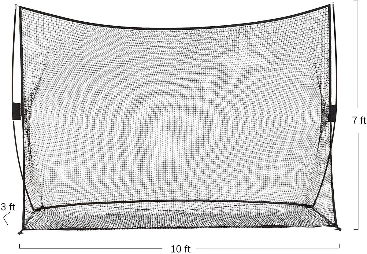 Portable Golf Net, Practice Hitting Net for Indoor/Outdoor, Quick Setup, Black
