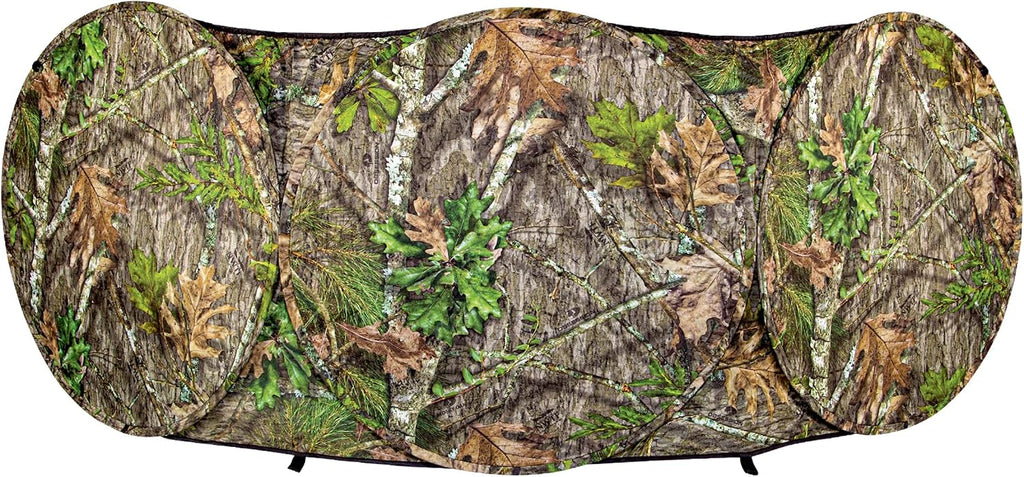 Jakehouse Lightweight Durable 96" x 27" Compact Size 2-Person Capacity Portable Turkey Hunting Ground Blind - Mossy