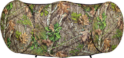 Jakehouse Lightweight Durable 96" x 27" Compact Size 2-Person Capacity Portable Turkey Hunting Ground Blind - Mossy