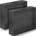 2 Pcs Polyethylene Foam Block, 12" X 10" X 3.125", Black