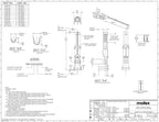 Molex Pin, Male & Female .062" 18-24 AWG, Series 1561 Tin (Sn) Plated Brass Contact (20 Pair)