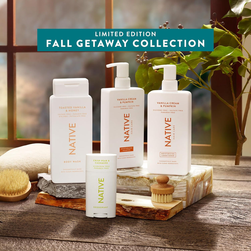 Liquid Hand Soap, Sandalwood & Coastal Breeze Scent, Non-Drying Formula for Soft, Smooth Hands, Made with Plant-Based