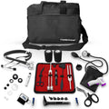 Nurse Essentials for Work Starter Kit, Stethoscope, Blood Pressure Monitor, Otoscope, Tuning Forks and More. 18 Pcs