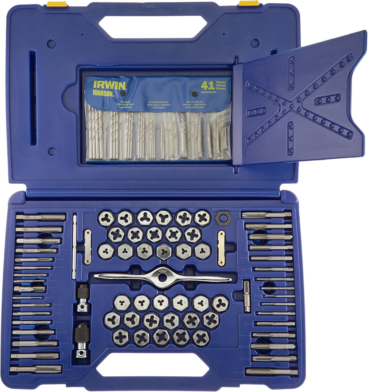 IRWIN Tools Tap And Die Set, Performance Threading System, Deluxe, 116-Piece (1813817)