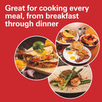 3-in-1 Electric Indoor Grill + Electric Griddle | 180 sq. in. Reversible PFAS-Free Non-Stick Plates | 2 Individual