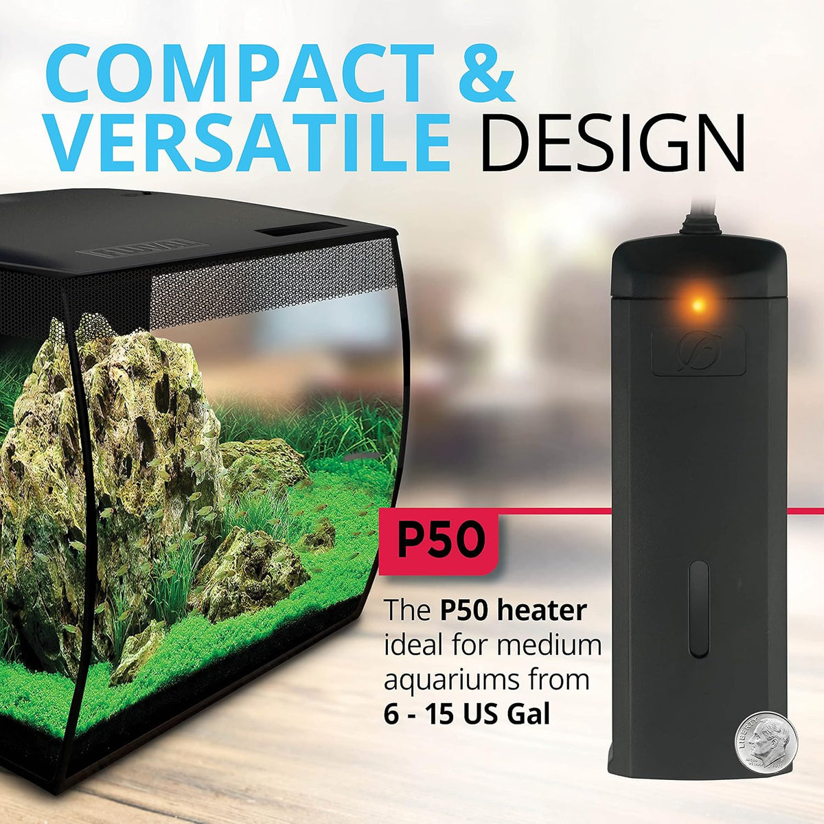 P50 Submersible Aquarium Heater
