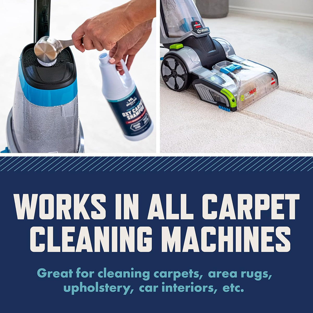 Rocco & Roxie Carpet Cleaner Solution, Pet Stain & Odor Remover
