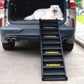 Portable Dog Car Ramps 61" L Folding High Traction Pet Stairs for Vehicles,SUV/Truck,Lightweight Ladder Ramp for Dogs