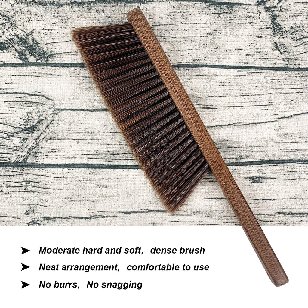 Hand Broom Cleaning Brushes-Soft Bristles Dusting Brush for Cleaning