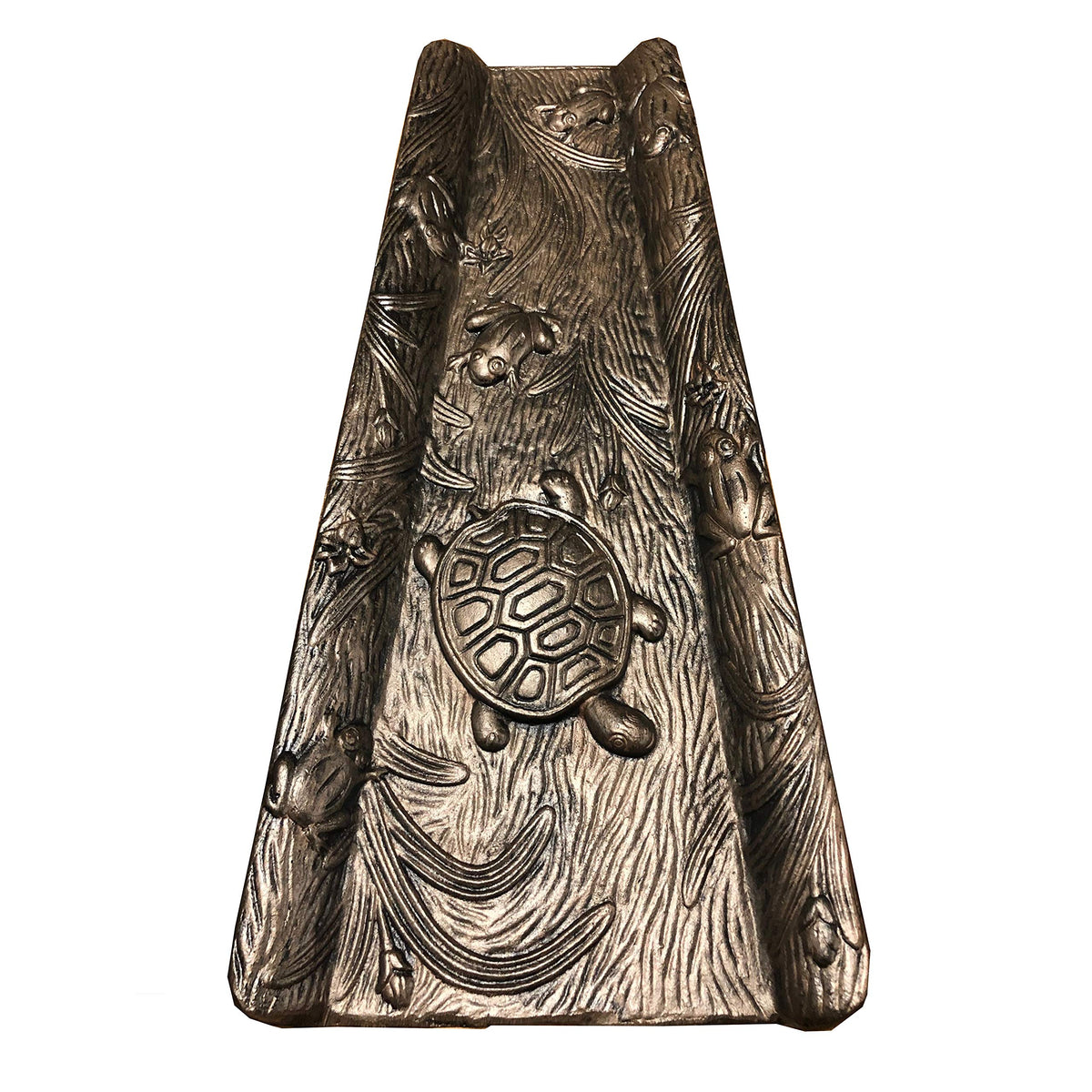Cast Aluminum Splash Block, Antique Bronze