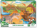 STEM Building Toy : My World Land of Dinosaurs | Gifts for Kids Ages 3-7 | Fun Learning & Educational Playset for