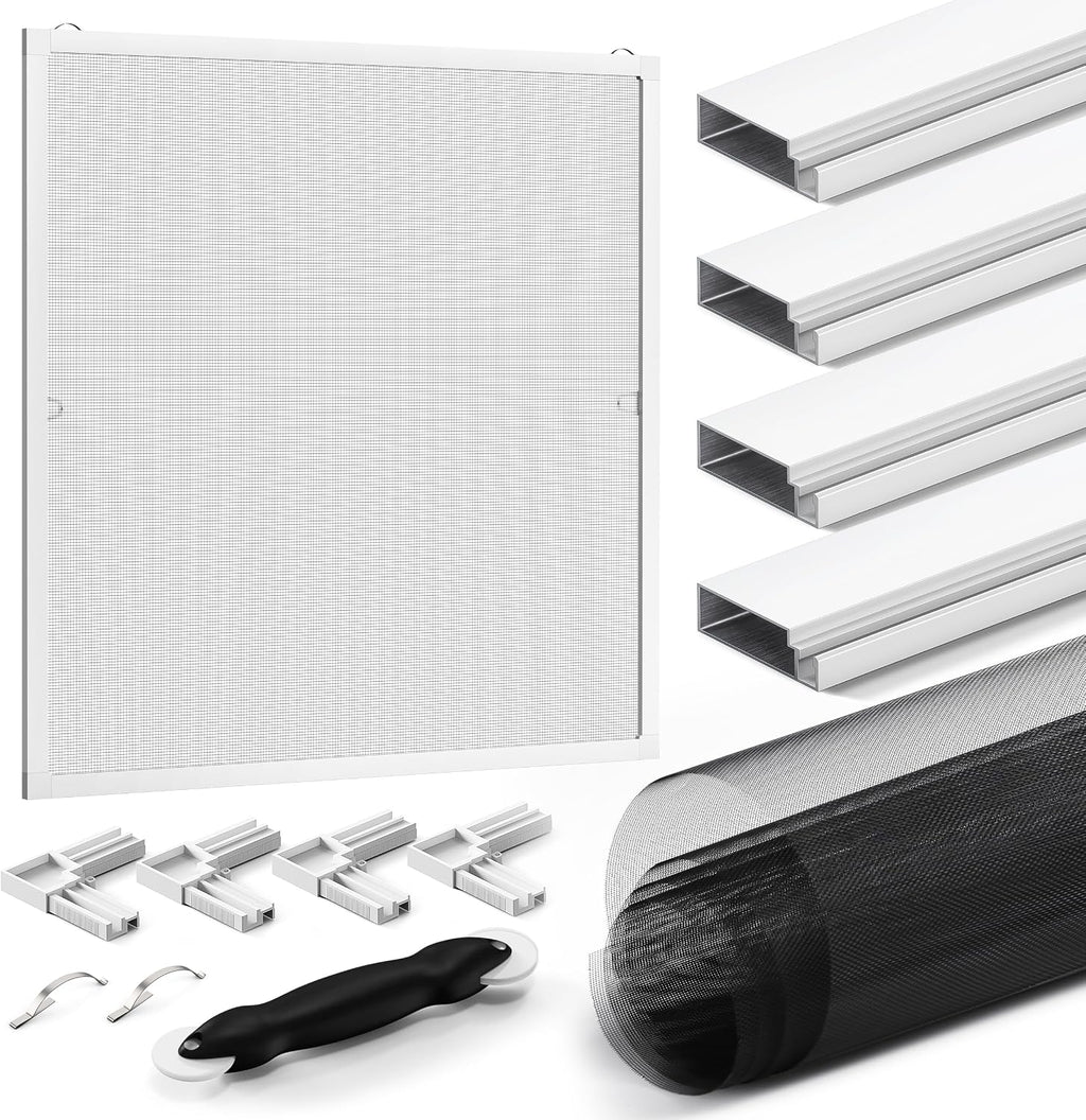 Window Screen Kit, Adjustable Window Screen Frame Kit