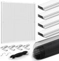 Window Screen Kit, Adjustable Window Screen Frame Kit