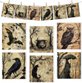 Halloween Swedish Dishcloths, Spooky Forest Dish Cloths Towels