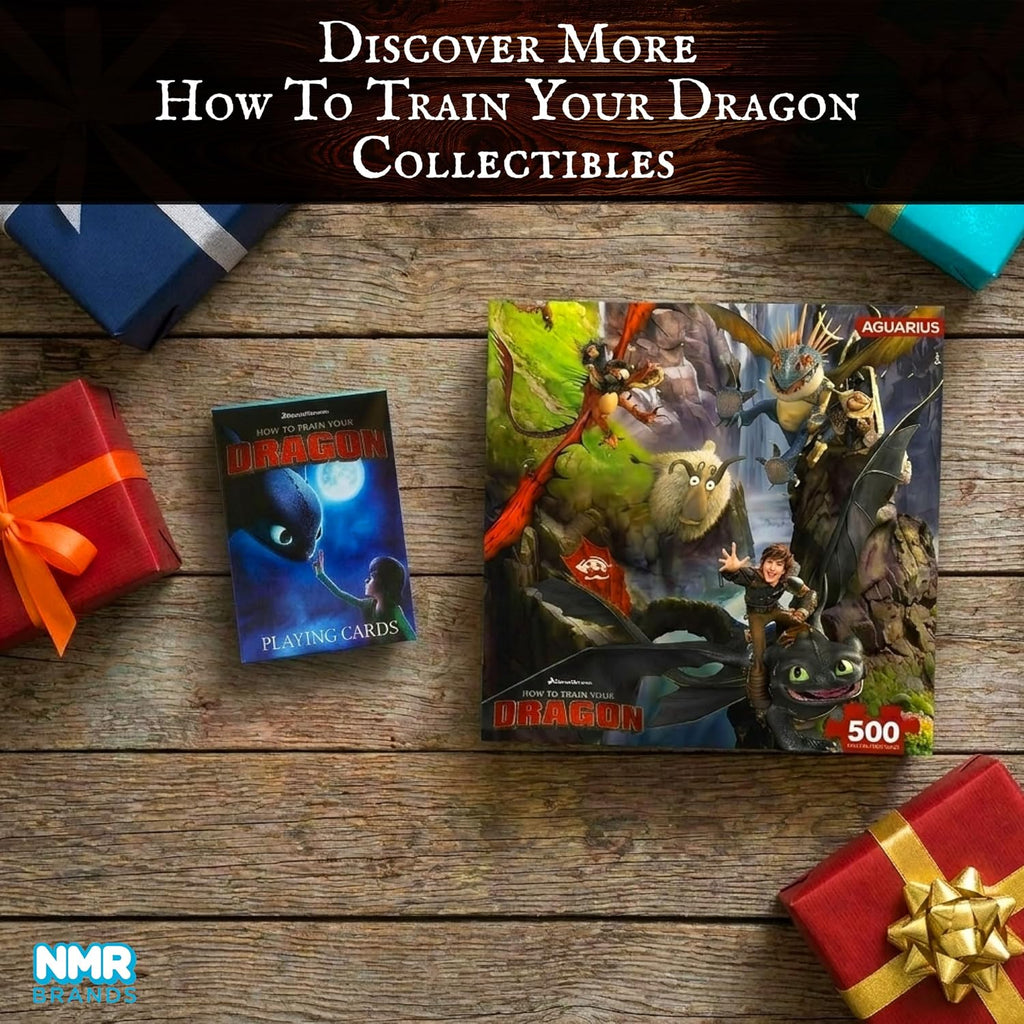 How to Train Your Dragon Fun Box – Embossed Collectible Storage Tin, Officially Licensed How To Train Your Dragon
