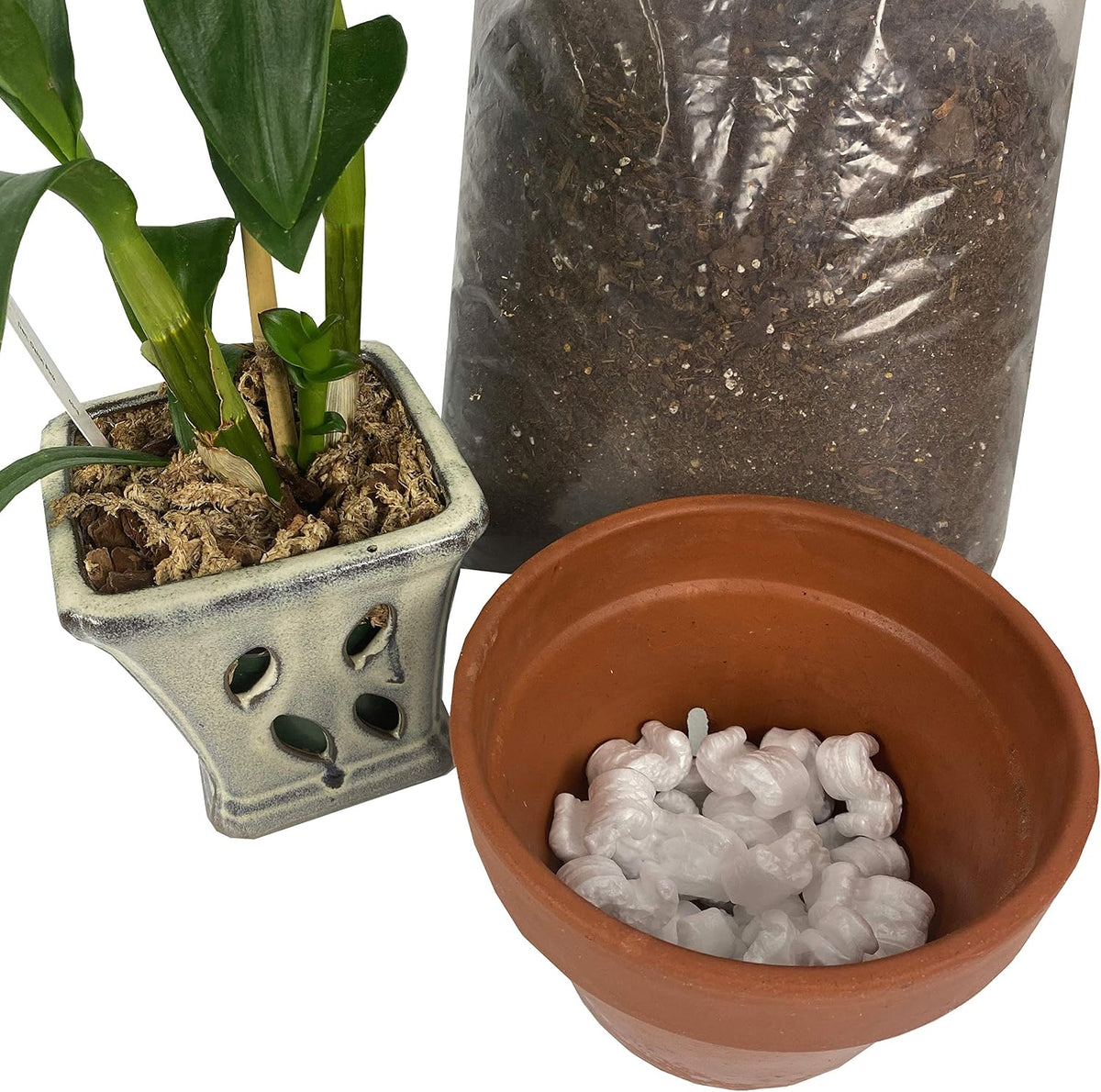 White Packing Peanuts, 7 Cu Ft